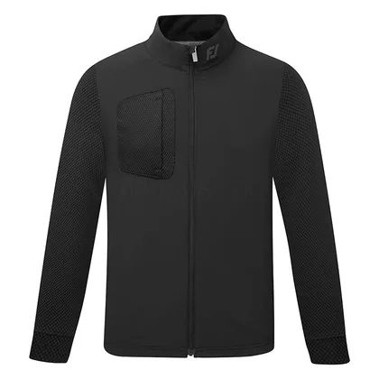 FootJoy ThermoSeries Hybrid Golf Wind Jacket Black 37825
