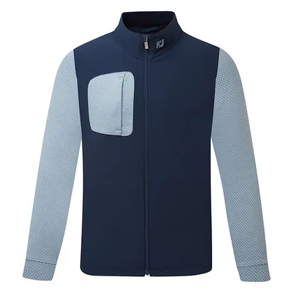 FootJoy ThermoSeries Hybrid Golf Wind Jacket Navy 37826