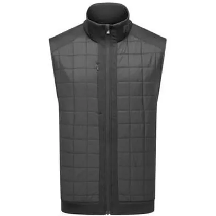 ThermoSeries Lightweight Insulated Golf Vest - Black