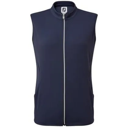 FootJoy Womens Full-Zip Vest Golf Vest - Navy