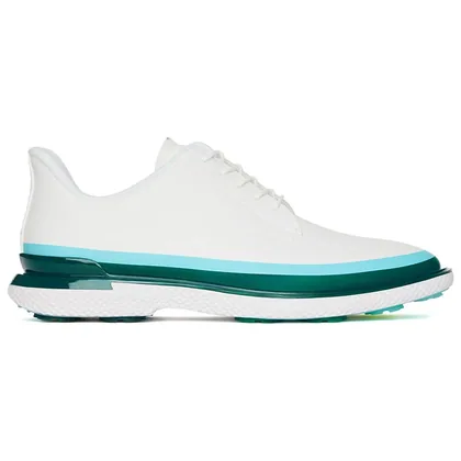 G/FORE Gallivan2R Tuxedo Stripe Golf Shoes Snow/Seafoam GMF000064