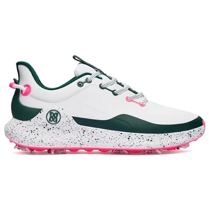 G/FORE MG4+ O2 G/LOCK Perforated Golf Shoes Pine/Knockout Pink GMF000192