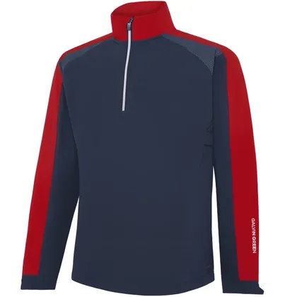 GALVIN GREEN 2026 ADAM PERTEX® GOLF JACKET - NAVY / RED