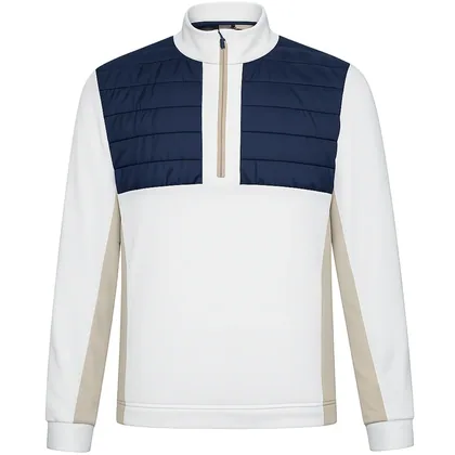 GALVIN GREEN 2026 DALTON INSULA™ GOLF MIDLAYER - SAND / NAVY / WHITE