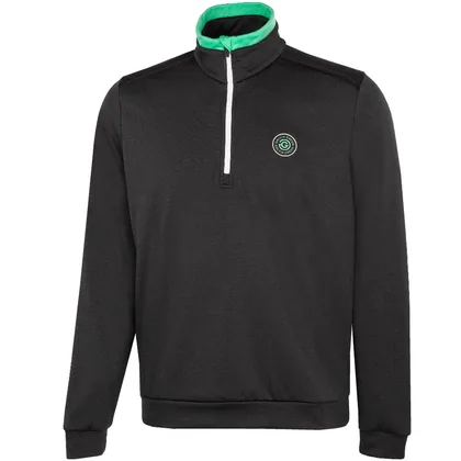 GALVIN GREEN 2026 DARIO INSULA GOLF MIDLAYER - BLACK / WHITE