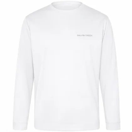 GALVIN GREEN 2026 DARRYL CREW NECK INSULA™ MIDLAYER - WHITE