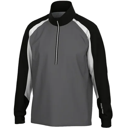 GALVIN GREEN 2026 LAURENT INTERFACE-1™ GOLF JACKET - FORGED IRON / BLACK