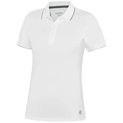 GALVIN GREEN 2026 MOLLY LADIES GOLF POLO SHIRT - WHITE