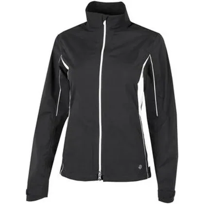 Galvin Green Aila Gore-Tex Ladies Paclite Waterproof Golf Jacket - Black