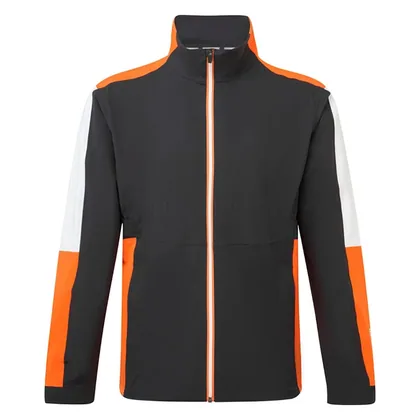 Galvin Green Arlo Waterproof Golf Jacket Black/Orange A01000718708