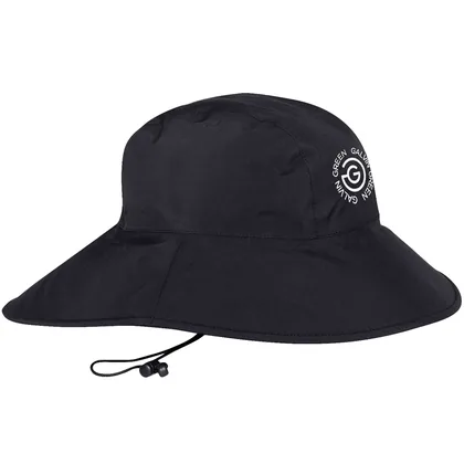 GALVIN GREEN ART GORTEX WATERPROOF GOLF BUCKET HAT - BLACK