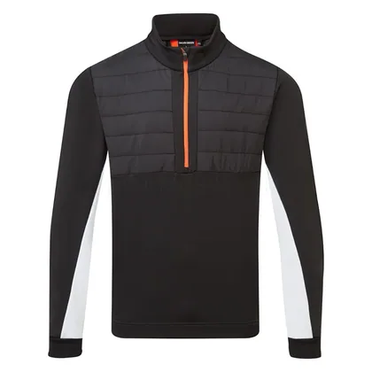 Galvin Green Dalton Insula Golf Pullover Black/White/Orange C01000838669
