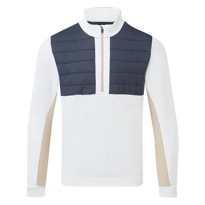 Galvin Green Dalton Insula Golf Pullover Sand/Navy/White C01000838704