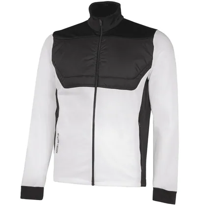 GALVIN GREEN DYLAN INSULA GOLF MIDLAYER - WHITE / BLACK