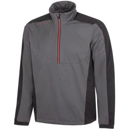 Galvin Green Lawrence INTERFACE-1 Windproof Golf Jacket - Forged Iron/Black/Red