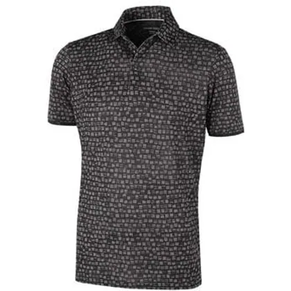 Galvin Green MACK Ventil8+ Golf Shirt - Black