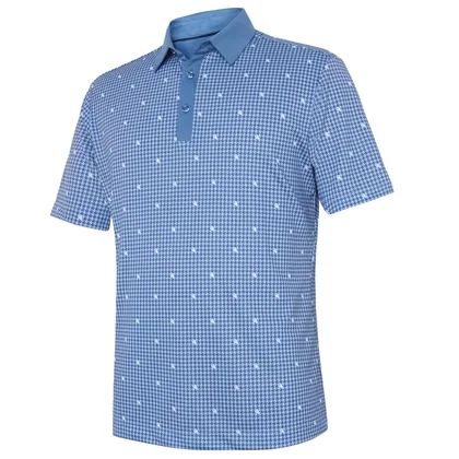 GALVIN GREEN MARLEY GOLF POLO SHIRT - MOONLIGHT BLUE