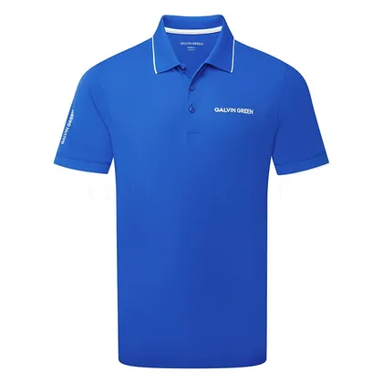 Galvin Green Marty Tour Golf Polo Shirt Royal Blue 8763