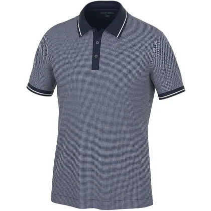 GALVIN GREEN MILLER GOLF POLO SHIRT - NAVY / WHITE