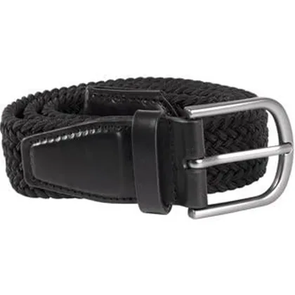 Galvin Green Wave Braided Golf Belt - Black