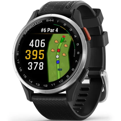 GARMIN 2026 APPROACH S44 GOLF GPS WATCH – BLACK