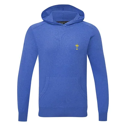 Glenmuir Crossford Cashmere Ryder Cup Golf Hoodie Tahiti MKC7694RN-CRO