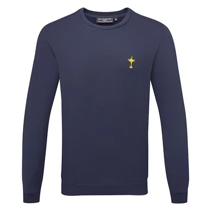 Glenmuir Fraser Ryder Cup Crew Neck Golf Sweater Navy MF7722CN-FRA