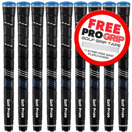 GOLF PRIDE CP2 WRAP GOLF GRIP BLACK / BLUE - UNDERSIZE