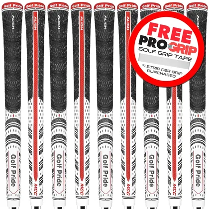 GOLF PRIDE MULTI COMPOUND ALIGN GOLF GRIP - MIDSIZE