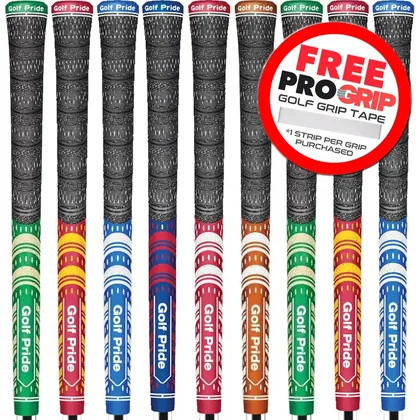 GOLF PRIDE MULTI COMPOUND PLUS4 TEAMS GOLF GRIP - MIDSIZE