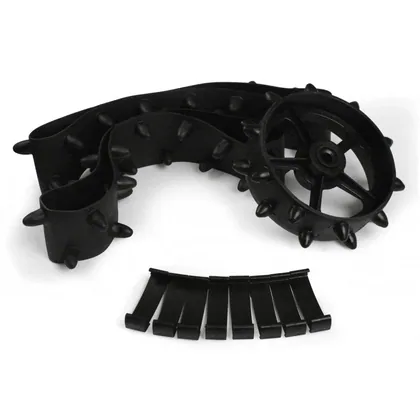 HEDGEHOG GOLF TROLLEY WINTER WHEELS / STUDDED TYRES - 10" ELECTRIC TROLLEY