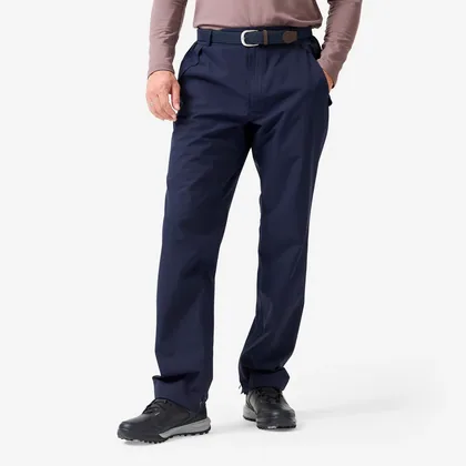 M Golf Rain Trousers - Rw500 Navy Blue