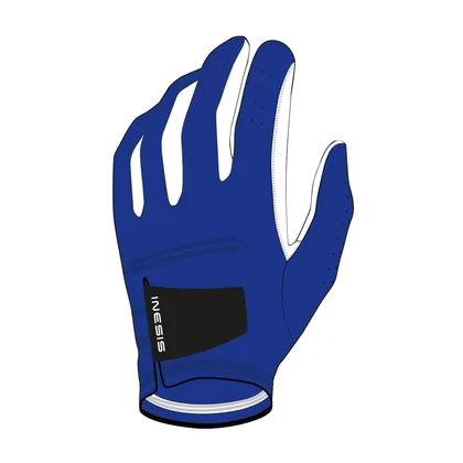 Men’s Left-handed Golf Glove For Right-handed Player 500 Blue