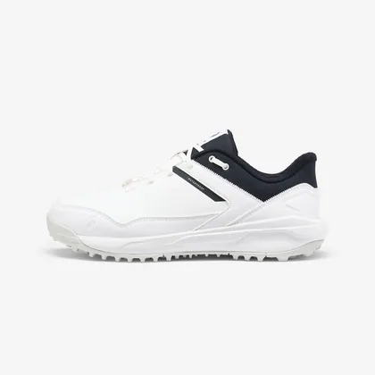 Waterproof Golf Shoes - Mw500 White And Navy