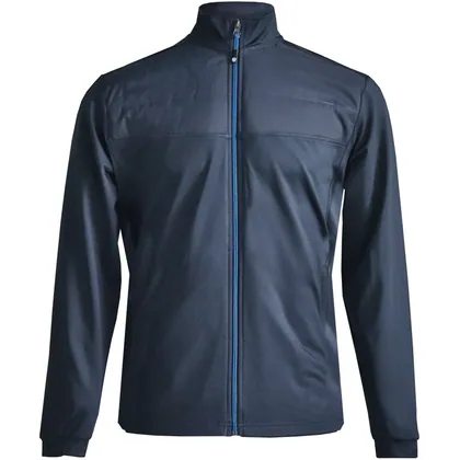 ISLAND GREEN 2026 FULL ZIP PADDED GOLF JACKET - NAVY