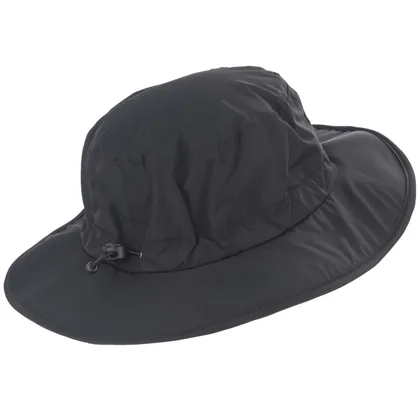 ISLAND GREEN 2026 WIDE BRIMMED WATERPROOF BUCKET HAT - BLACK