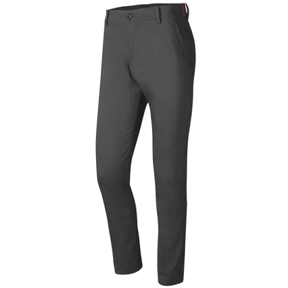 ISLAND GREEN IG TECH STRETCH TAPERED GOLF TROUSERS - GREY