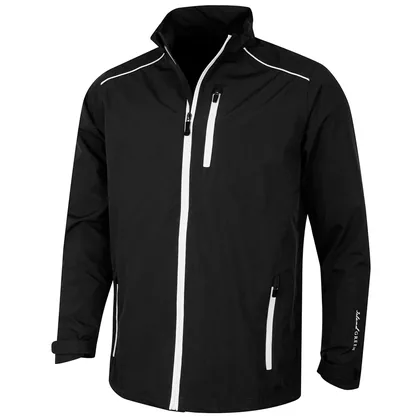 ISLAND GREEN STORM WATERPROOF GOLF JACKET – BLACK