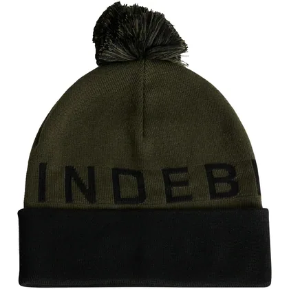 J.LINDEBERG 2026 BRANNON GOLF BEANIE - BLACK / KHAKI