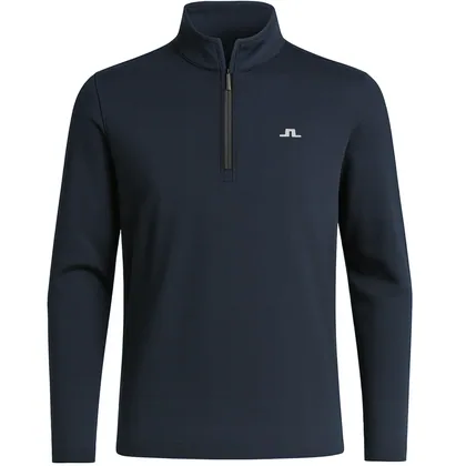 J.LINDEBERG 2026 CLIDE QUARTER ZIP MIDLAYER - JL NAVY
