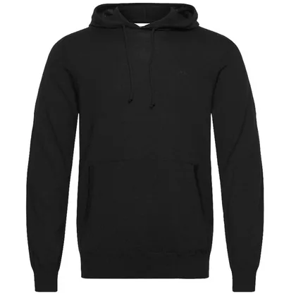 J.LINDEBERG 2026 KARL MERINO GOLF HOODIE - BLACK