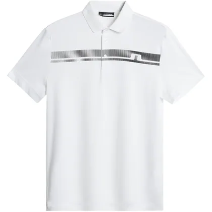J.LINDEBERG 2026 KLAS GOLF POLO SHIRT - WHITE