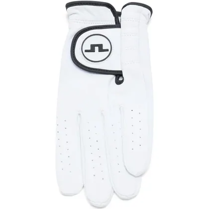 J.LINDEBERG 2026 RUDD LEATHER GOLF GLOVE - WHITE