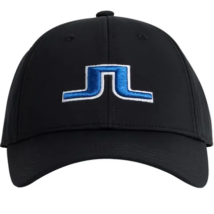 J.LINDEBERG ANGUS GOLF CAP - BLACK