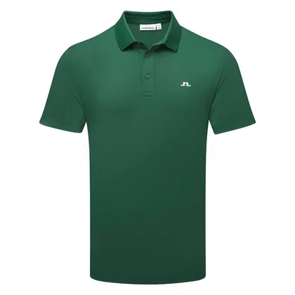 J.Lindeberg Bridge Golf Polo Shirt Forest Biome GMJT14642-M334