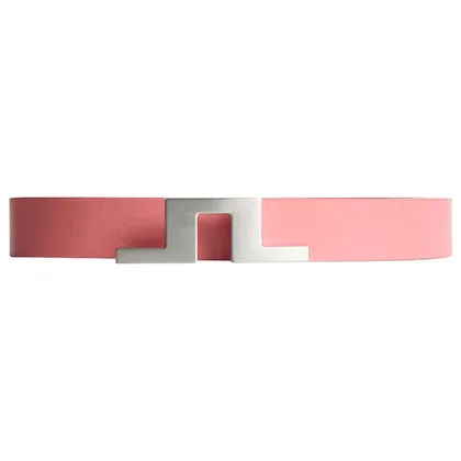 J.Lindeberg Bridger Golf Belt Flamingo Pink BUAC14609-S226