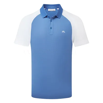 J.Lindeberg Bruce Golf Polo Shirt Federal Blue GMJT15429-O228