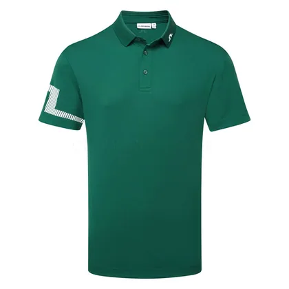 J.Lindeberg Heath Golf Polo Shirt Forest Biome GMJT14650-M334