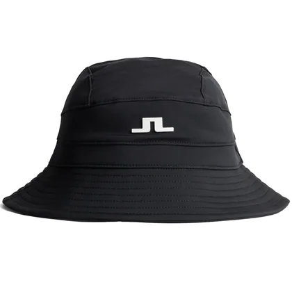 J.LINDEBERG HEMMING BUCKET HAT - BLACK