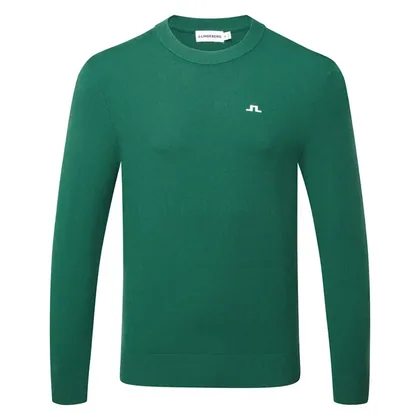 J.Lindeberg Henry Knitted Golf Sweater Forest Biome GMKW16703-M334